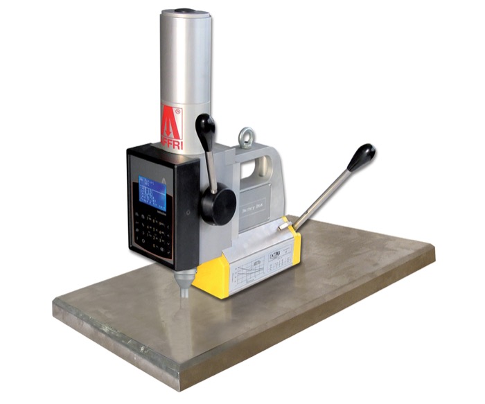 Portable Rockwell hardness tester superficie flat surfaces